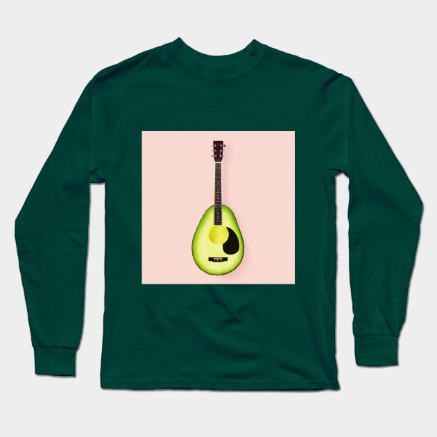 guitar surrealism Long Sleeve T-Shirt by Evolution17